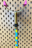 2076 - Designer Series- LIMITED- Telescoping Cue with 5 1/2 Swivel Head and Big Foot Runners