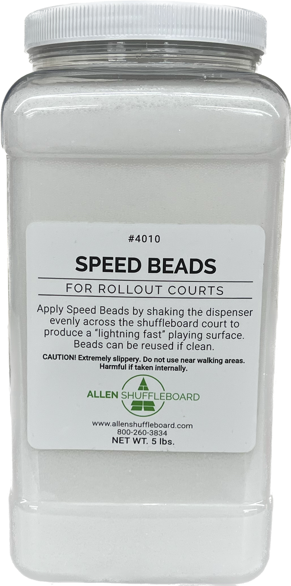 4037 or 4010 Speed Beads For Rollout Courts (Plastic) Allen Shuffleboard