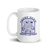 Trust Your Silent Captain Shuffleboard Mug (15 oz)