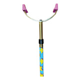 2076 - Designer Series- LIMITED- Telescoping Cue with 5 1/2 Swivel Head and Big Foot Runners