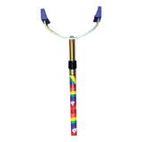 2076 - Designer Series- LIMITED- Telescoping Cue with 5 1/2 Swivel Head and Big Foot Runners
