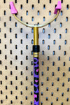 2076 - Designer Series- Telescoping Cue with 5 1/2 Swivel Head and Big Foot Runners