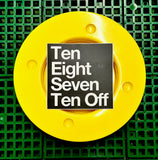 8512 - Ten Eight Seven Ten Off- Shuffleboard Sticker