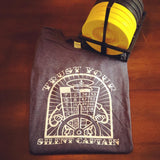 8501 - Trust Your Silent Captain- Shuffleboard T-Shirt